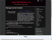 Tablet Screenshot of have-faith.net
